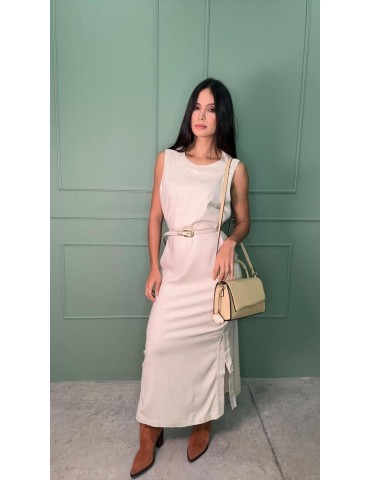 Vestido Rafaella Linho (Ref.23341) Off